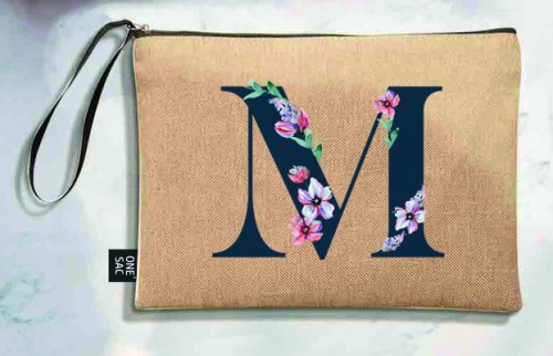 handbag letter m - wedding gifts